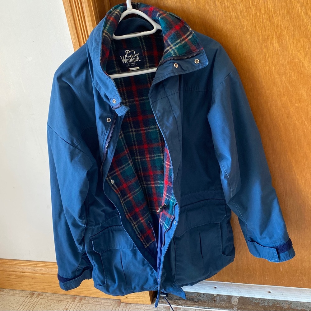 Vintage Woolrich Wool-Lined Chore Coat